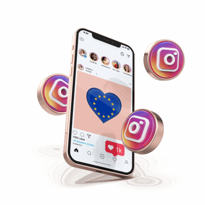Acheter des Likes Instagram Européens Ultra Premium